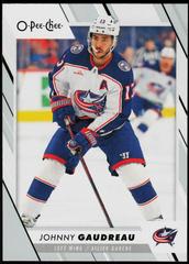 Johnny Gaudreau [Blue Border] #5 Hockey Cards 2023 O-Pee-Chee Prices