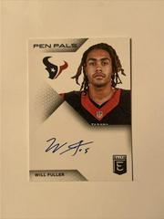 Will Fuller Football Cards 2016 Panini Donruss Elite Pen Pals Autographs Prices