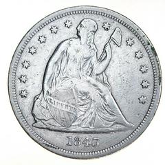 1843 Coins Seated Liberty Quarter Prices