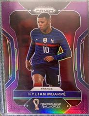Kylian Mbappe [Purple] Soccer Cards 2022 Panini Prizm World Cup Prices