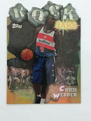 Chris Webber [Refractor] #RS3 Basketball Cards 1997 Topps Rock Stars Prices