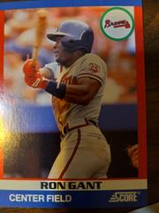 Ron Gant #14 Baseball Cards 1991 Score Superstars Prices