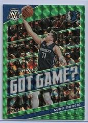Luka Doncic [Green Mosaic] #11 Basketball Cards 2019 Panini Mosaic Got Game Prices