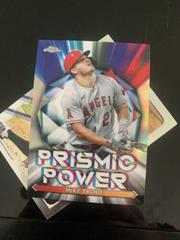 Mike Trout #PP-2 Baseball Cards 2021 Topps Chrome Prismic Power Prices
