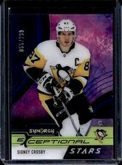 Sidney Crosby [Blue] Hockey Cards 2021 Upper Deck Synergy Exceptional Stars Prices