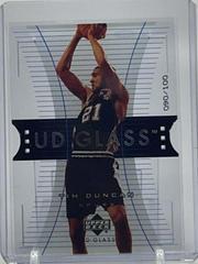 tim duncan  [UD GLASS] Basketball Cards 2004 Upper Deck Prices