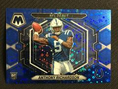 Anthony Richardson [No Huddle Blue] #ND-5 Football Cards 2023 Panini Mosaic NFL Debut Prices