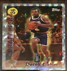 Derek Fisher Basketball Cards 1996 Topps Draft Redemption Prices