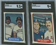Red Sox Reunion #642 Baseball Cards 1982 Fleer Prices