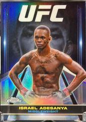 Israel Adesanya [Refractor] #SUG-2 Ufc Cards 2024 Topps Chrome UFC Supergiant Prices