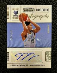 Jaren Jackson Jr. #CA-JJJ Basketball Cards 2021 Panini Contenders Contenders Autographs Prices