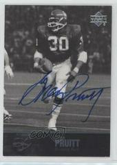 Greg Pruitt #20 Football Cards 2011 Upper Deck College Legends Autograph Prices