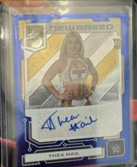 Thea Hail [Blue] #17 Wrestling Cards 2023 Donruss Elite WWE New Breed Autograph Prices