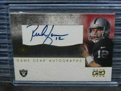 Rich Gannon Football Cards 2001 Upper Deck Game Gear Autographs Prices