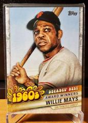 WILLIE MAYS Baseball Cards 2020 Topps Update Decades' Best Prices