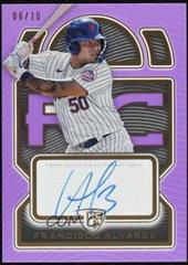 Francisco Alvarez [Purple] Baseball Cards 2023 Topps Definitive Rookie Autographs Collection Prices