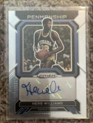 Herb Williams #PNM-HRW Basketball Cards 2022 Panini Prizm Penmanship Autographs Prices