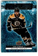 Jake DeBrusk [Blue] #DZ-1 Hockey Cards 2023 Upper Deck Dazzlers Prices
