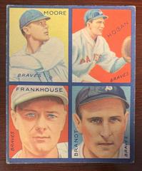 Brandt, Frankhouse, Hogan, Moore #4E Baseball Cards 1935 Goudey 4 in 1 Prices