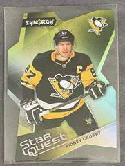 Sidney Crosby #SQ-10 Hockey Cards 2022 Upper Deck Synergy Star Quest Prices