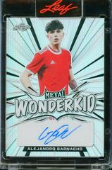 Alejandro Garnacho Soccer Cards 2022 Leaf Metal Wonderkid Autographs Prices