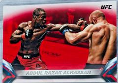 Abdul Razak Alhassan [Red] Ufc Cards 2018 Topps UFC Knockout Prices
