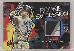 Gavin Sheets [Red] Baseball Cards 2022 Panini Diamond Kings Rookie Expression Prices