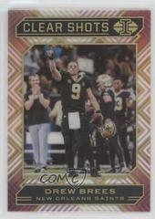 Drew Brees [Black] #7 Football Cards 2020 Panini Illusions Clear Shots Prices