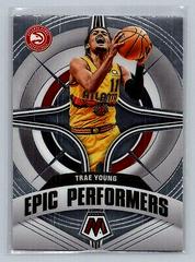 Trae Young Basketball Cards 2021 Panini Mosaic Epic Performers Prices