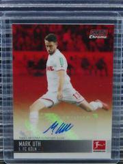Mark Uth [Red Wave Refractor] Soccer Cards 2021 Stadium Club Chrome Bundesliga Autographs Prices