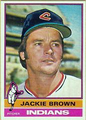Jackie Brown #301 Baseball Cards 1976 Topps Prices