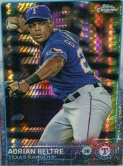 Adrian Beltre [Prism Refractor] #193 Baseball Cards 2015 Topps Chrome Prices