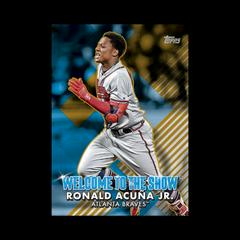 Ronald Acuna Jr Baseball Cards 2022 Topps Welcome to the Show Prices