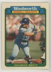 George Brett #9 Baseball Cards 1990 Woolworth Prices