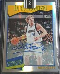 Dirk Nowitzki [Premium Box Set Autograph] #270 Basketball Cards 2021 Panini Hoops Prices