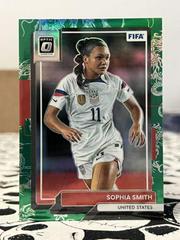 Sophia Smith [Optic Dragon] Soccer Cards 2022 Panini Donruss Prices