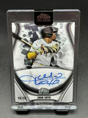 Juan Soto Baseball Cards 2023 Topps Chrome Black Ivory Autographs Prices