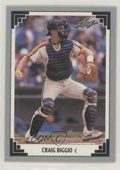 Craig Biggio Baseball Cards 1991 Leaf Preview Prices