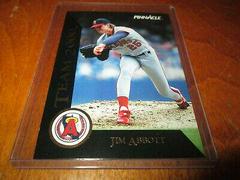 Jim Abbott Baseball Cards 1992 Pinnacle Team 2000 Prices