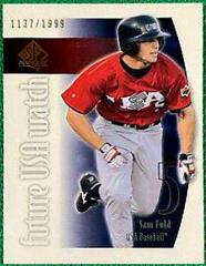 Sam Fuld #USA21 Baseball Cards 2002 SP Authentic USA Baseball Prices