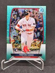 Triston Casas [Mega Box Mojo Aqua] #2 Baseball Cards 2023 Bowman Prices