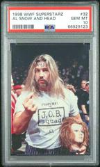 Al Snow & Head Wrestling Cards 1998 WWF Superstarz Prices