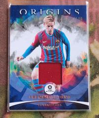 Frenkie de Jong [Memorabilia] Soccer Cards 2021 Panini Chronicles La Liga Prices