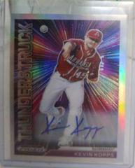 Kevin Kopps [Autograph Silver Prizm] Baseball Cards 2021 Panini Prizm Draft Picks Thunderstruck Prices