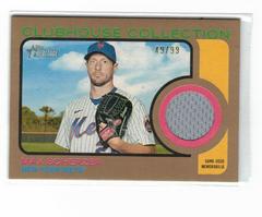 Max Scherzer [Gold] Baseball Cards 2022 Topps Heritage Clubhouse Collection Relics Prices