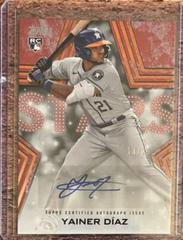 Yainer Diaz [Red] #BSA-YD Baseball Cards 2023 Topps Series 2 Stars Autographs Prices