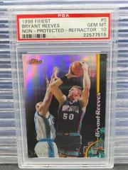Bryant Reeves [Non Protected Refractor] #5 Basketball Cards 1998 Finest Prices