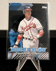 Chipper Jones [Black] #WTTS-14 Baseball Cards 2022 Topps Welcome to the Show Prices
