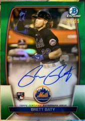 Brett Baty [Green] Baseball Cards 2023 Bowman Chrome Rookie Autographs Prices