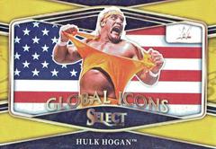 Hulk Hogan [Gold Prizm] #20 Wrestling Cards 2022 Panini Select WWE Global Icons Prices